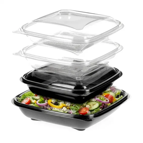 Plastist salatikarbid ja -kausid